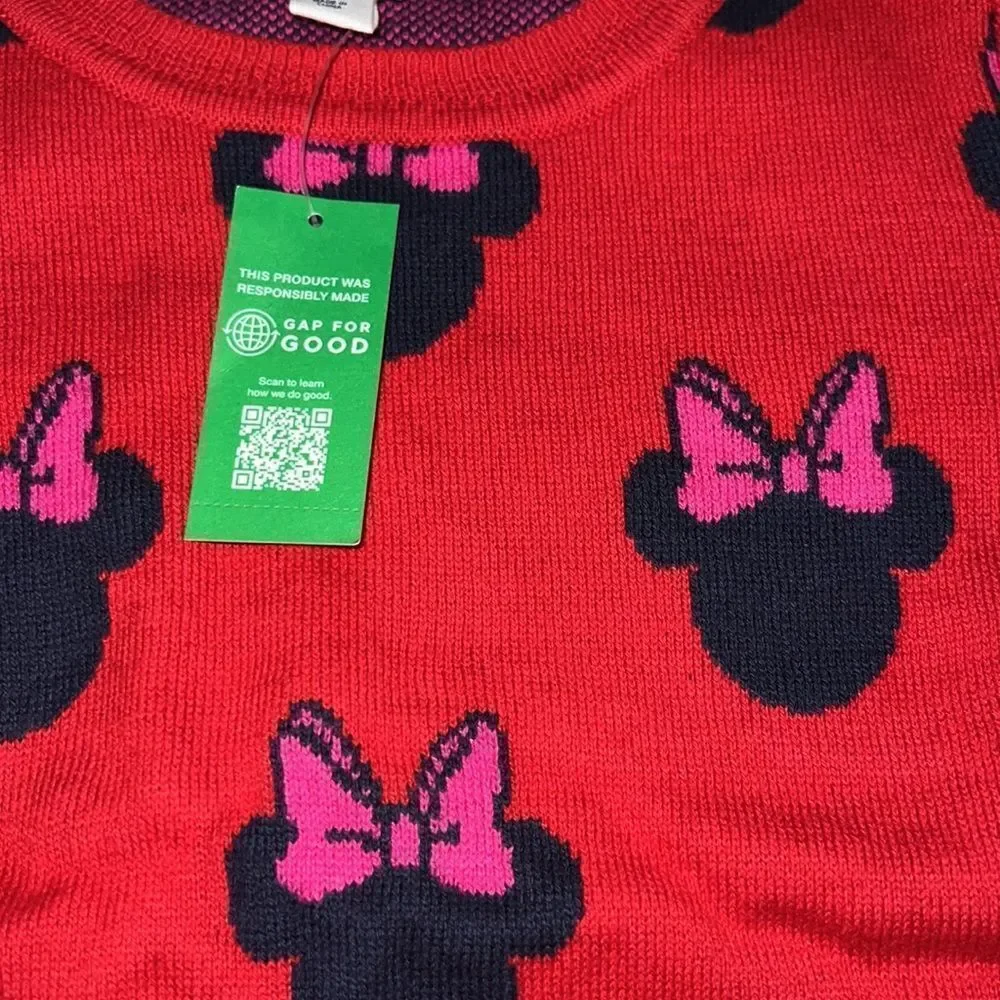 GAP Kids | Red | MINNIE MOUSE SWEATER